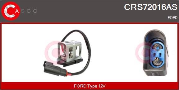 Casco CRS72016AS Pre-resistor, electro motor radiator fan CRS72016AS