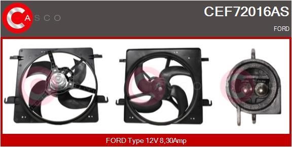 Casco CEF72016AS Electric Motor, radiator fan CEF72016AS