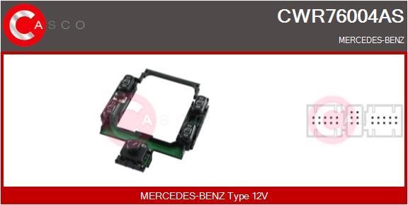 CWR76004AS Casco Window regulator button block