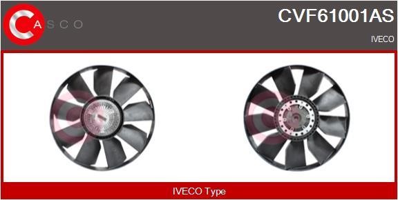 Casco CVF61001AS Clutch, radiator fan CVF61001AS