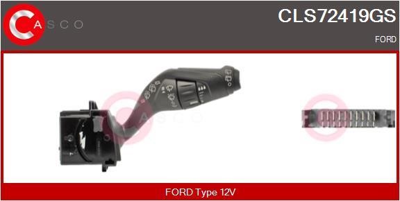 Windshield wiper switch Ford C-Max: CLS72419GS Casco Steering Column Switch