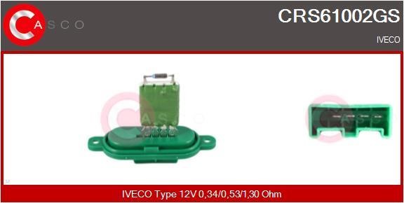 Casco CRS61002GS Resistor, interior blower CRS61002GS