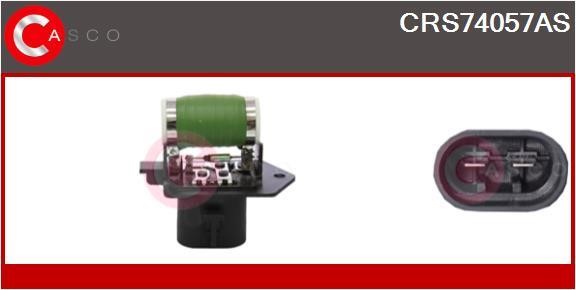 Casco CRS74057AS Pre-resistor, electro motor radiator fan CRS74057AS