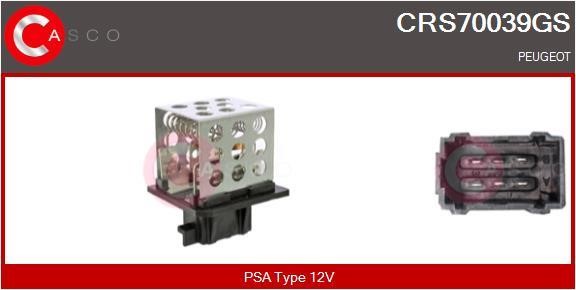 Casco CRS70039GS Resistor, interior blower CRS70039GS