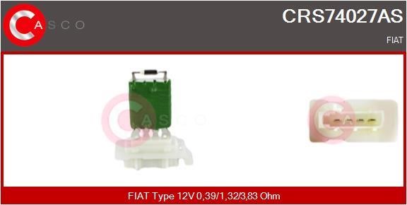Casco CRS74027AS Resistor, interior blower CRS74027AS