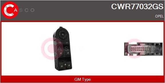 Casco CWR77032GS Window regulator button block CWR77032GS