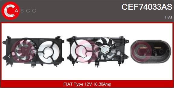 Casco CEF74033AS Electric Motor, radiator fan CEF74033AS