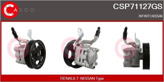 Casco CSP71127GS Hydraulic Pump, steering system CSP71127GS