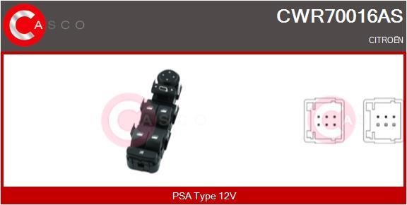 Casco CWR70016AS Window regulator button block CWR70016AS