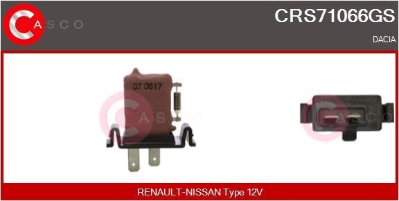 Casco CRS71066GS Resistor, interior blower CRS71066GS