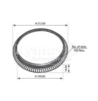 Ryme 17603 Sensor Ring, ABS 17603