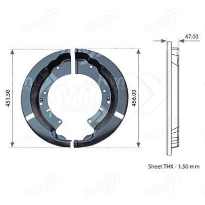 Ryme 07527 Wheel bearing 07527