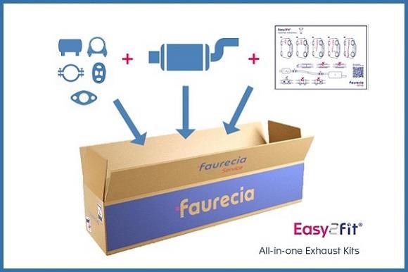 Faurecia OP40189F Soot/Particulate Filter, exhaust system OP40189F