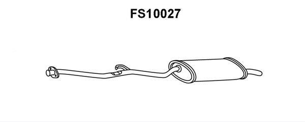 Faurecia FS10027 End Silencer FS10027