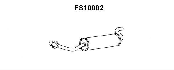 Faurecia FS10002 End Silencer FS10002