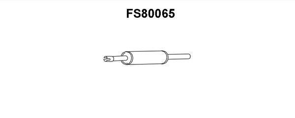 Faurecia FS80065 Front Silencer FS80065