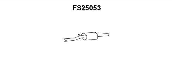 Faurecia FS25053 Middle Silencer FS25053