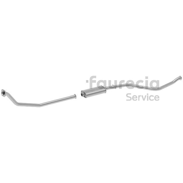 Faurecia FS45417 Front Silencer FS45417