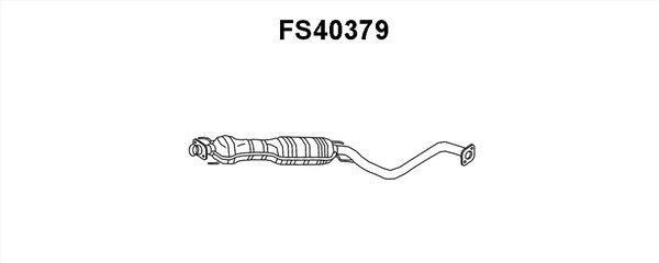 Faurecia FS40379 Middle Silencer FS40379