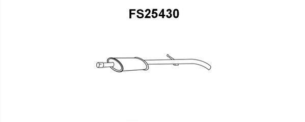 Faurecia FS25430 Middle Silencer FS25430