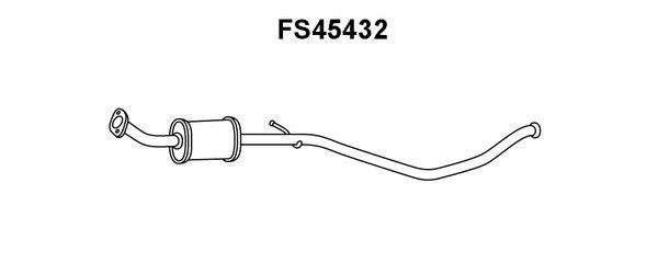 Faurecia FS45432 Front Silencer FS45432
