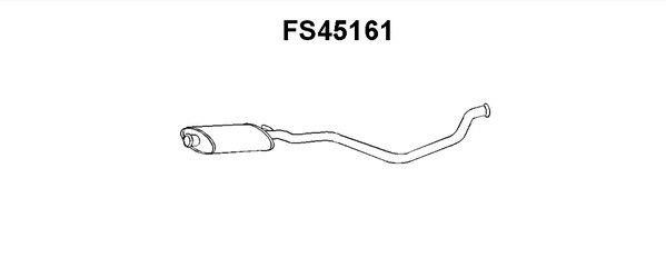 Faurecia FS45161 Middle Silencer FS45161
