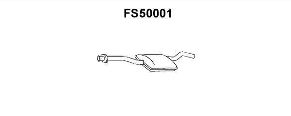 Faurecia FS50001 Middle Silencer FS50001