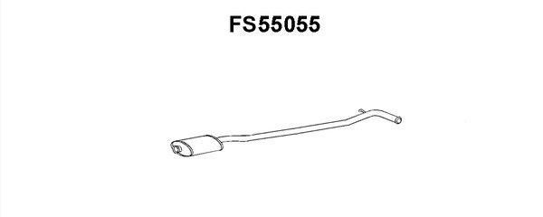 Faurecia FS55055 Middle Silencer FS55055