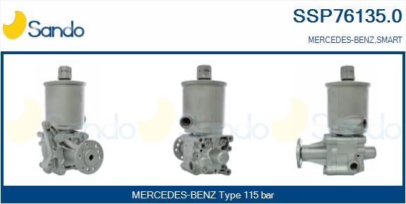 Sando SSP76135.0 Hydraulic Pump, steering system SSP761350
