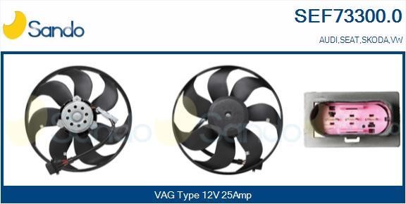 Sando SEF73300.0 Fan, radiator SEF733000
