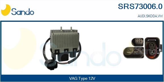Sando SRS73006.0 Pre-resistor, electro motor radiator fan SRS730060