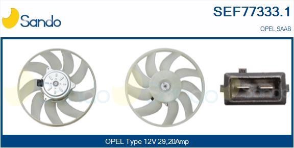 Sando SEF77333.1 Hub, engine cooling fan wheel SEF773331