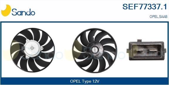Sando SEF77337.1 Hub, engine cooling fan wheel SEF773371