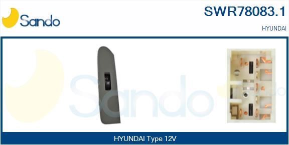 Sando SWR78083.1 Power window button SWR780831
