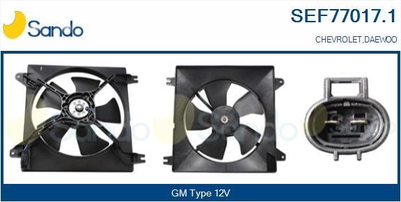 Sando SEF77017.1 Electric Motor, radiator fan SEF770171