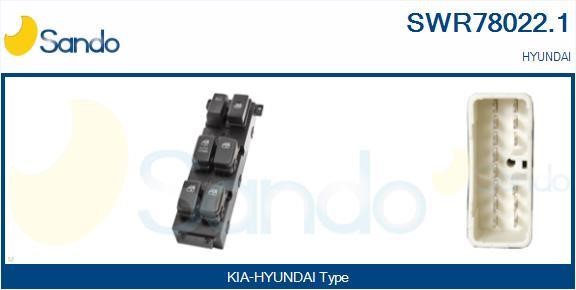 Sando SWR78022.1 Power window button SWR780221