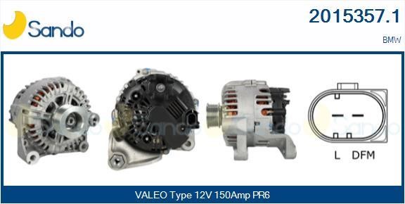 Sando 2015357.1 Alternator 20153571