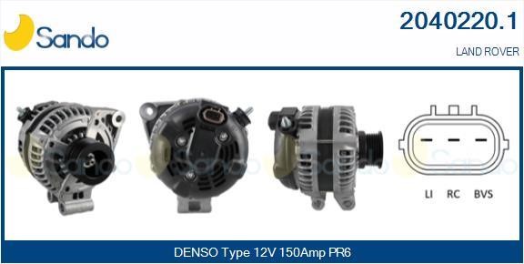 Sando 2040220.1 Alternator 20402201