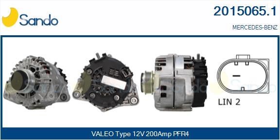 Sando 2015065.1 Alternator 20150651