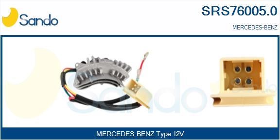 Sando SRS76005.0 Resistor, interior blower SRS760050