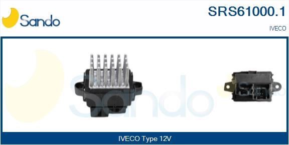 Sando SRS61000.1 Resistor, interior blower SRS610001