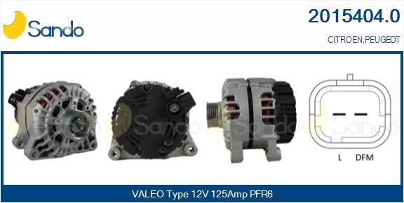 Sando 2015404.0 Alternator 20154040