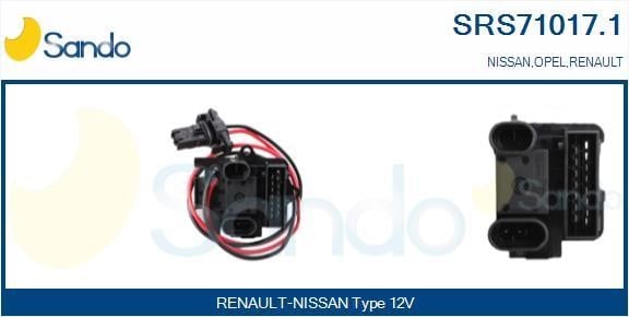 Sando SRS71017.1 Resistor, interior blower SRS710171
