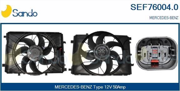 Sando SEF76004.0 Electric Motor, radiator fan SEF760040