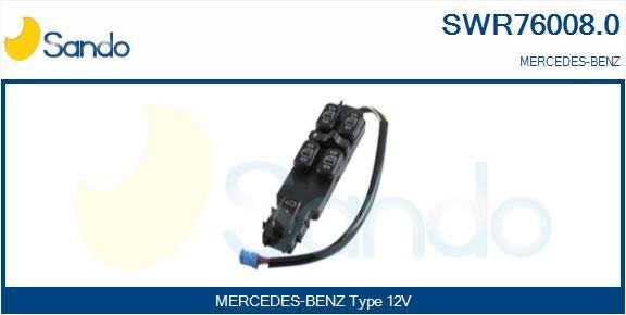 Sando SWR76008.0 Power window button SWR760080