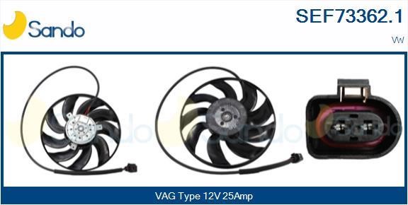 Sando SEF73362.1 Hub, engine cooling fan wheel SEF733621