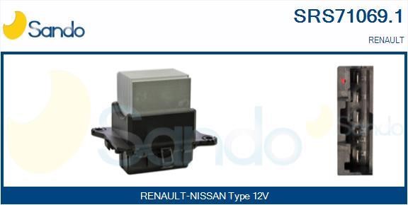 Sando SRS71069.1 Resistor, interior blower SRS710691