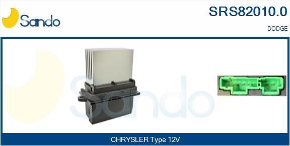 Sando SRS82010.0 Resistor, interior blower SRS820100