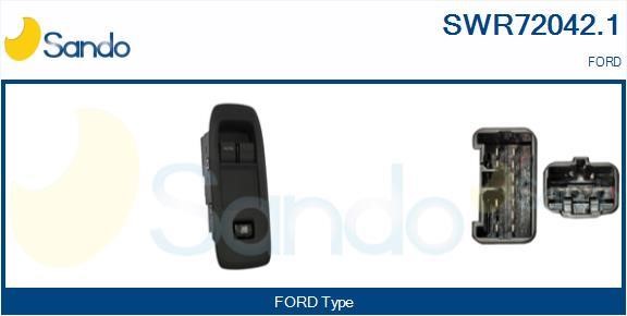 Sando SWR72042.1 Power window button SWR720421