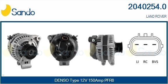 Sando 2040254.0 Alternator 20402540